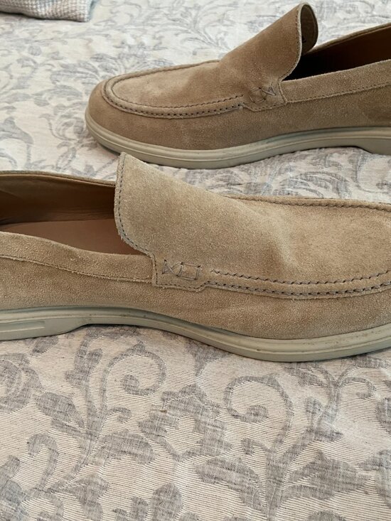 Peter Millar Cream Suede Shoes - Size 10 main image 7